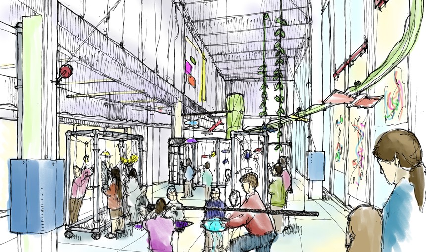 Children’s Museum of Los Angeles MATT Construction