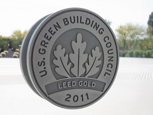 The Sunnylands Center and Gardens won LEED Gold certification for its many sustainable features.