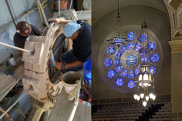 Rose Window Restoration