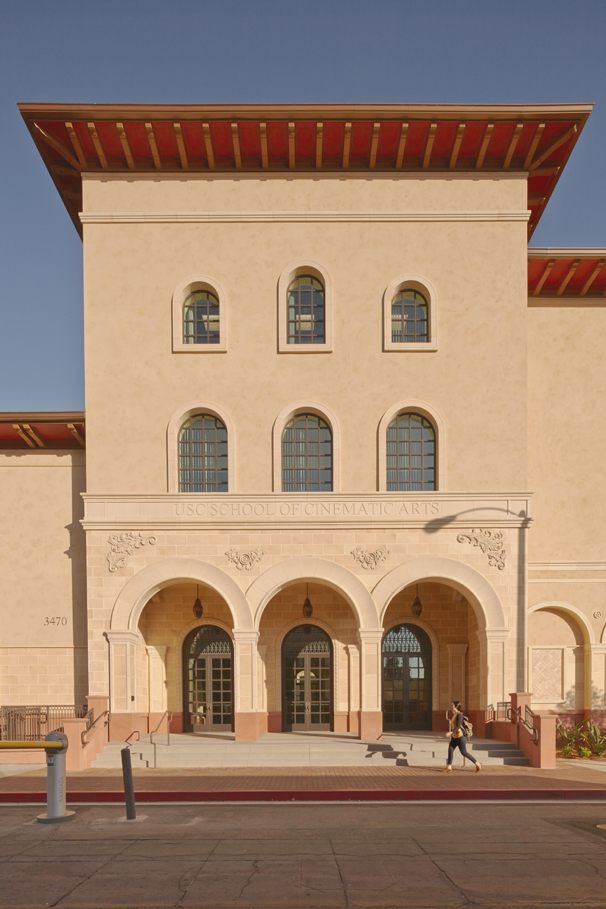 Venetian stucco & stone facade