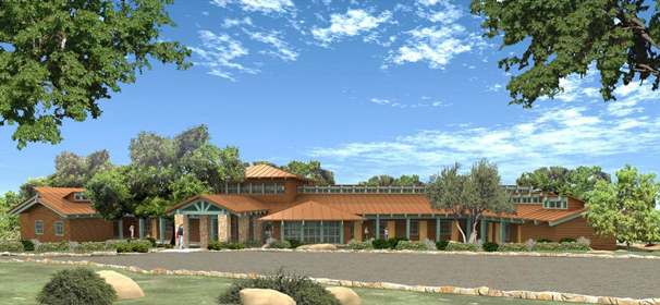 Overall rendering of the dormitory