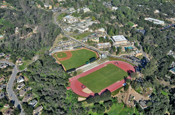 Westmont College is located in the beautiful wooded foothills in Montecito, near Santa Barbara, California.