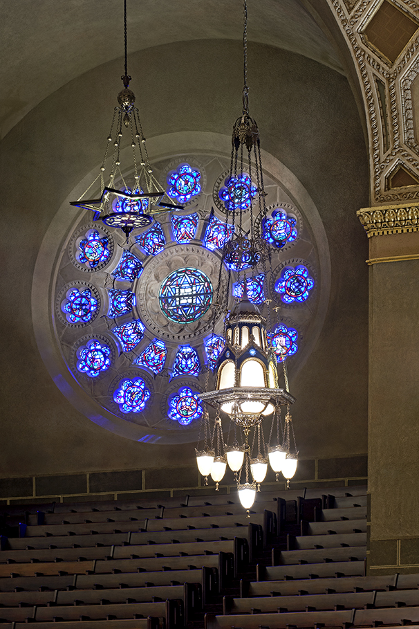 Final, restored Rose Window