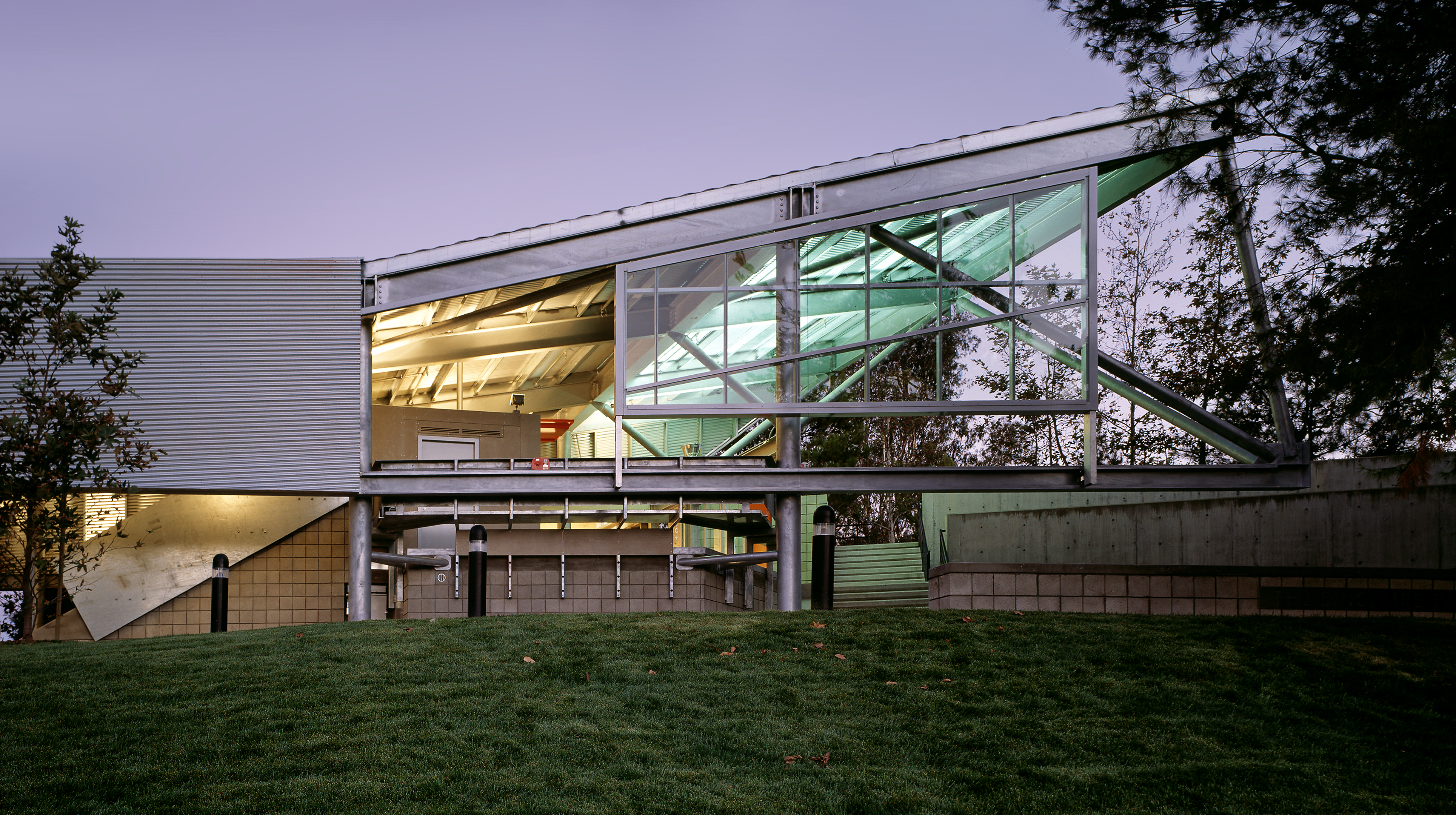MATT construction Art Center Sinclair Pavilion Exterior Side