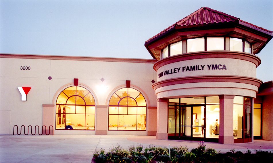 YMCA Simi Valley Exterior Front Entrance MATT Construction