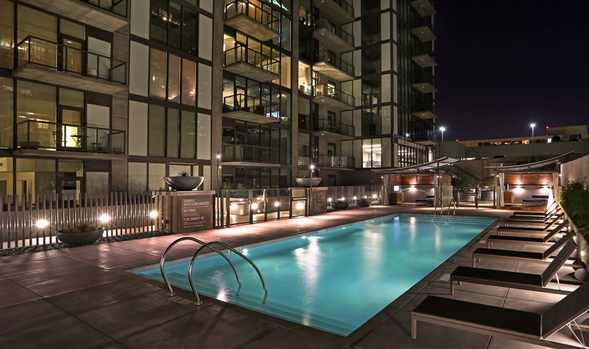 MATT construction 8th & Hope Exterior Pool