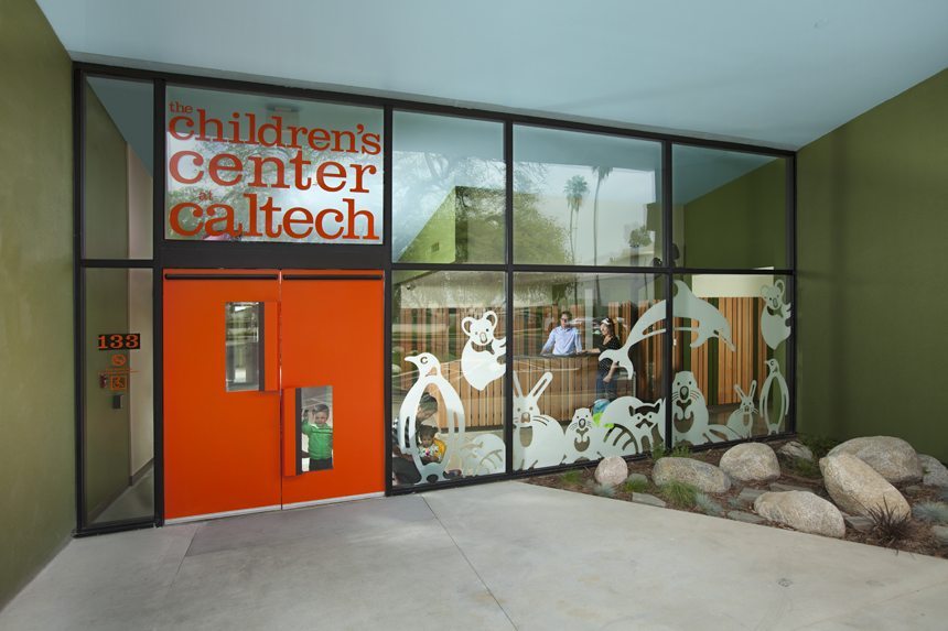 MATT construction Caltech Childcare Center Exterior Front Entrance