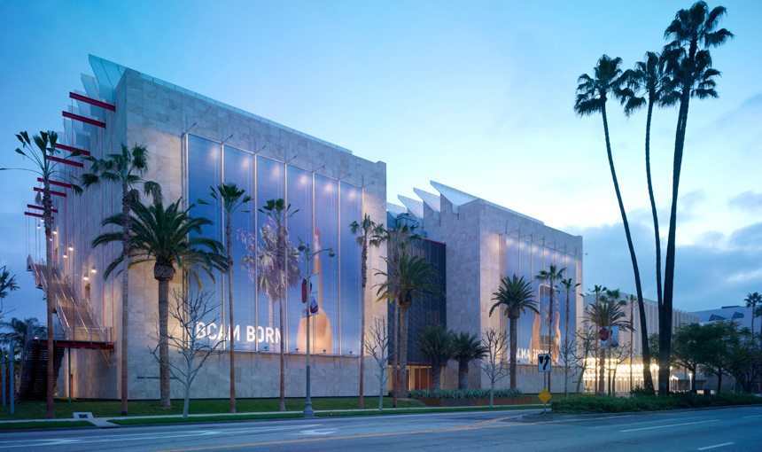 BCAM at LACMA Exterior Back Street View