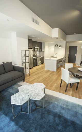 MATT construction 8th & Hope Interior Apartment