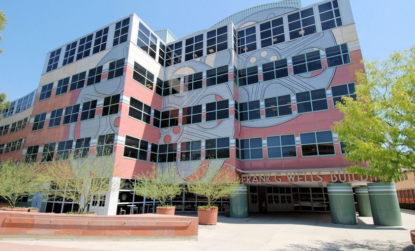 MATT construction Disney Frank G. Wells Building Exterior Front