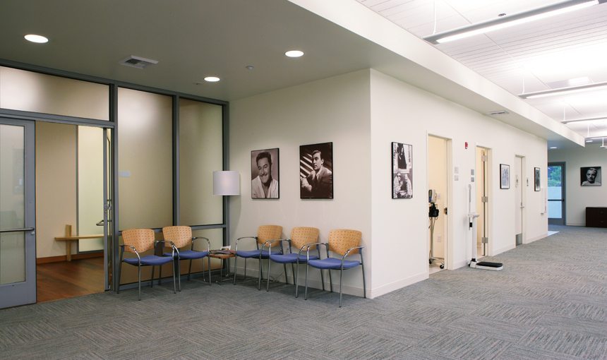 MATT construction Saban Center for Health and Wellness Interior Office