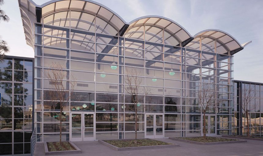 MATT construction California Tech Center Exterior Front Entrance Facade