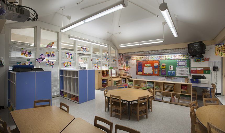 Curtis Elementary School Interior Classroom MATT Construction
