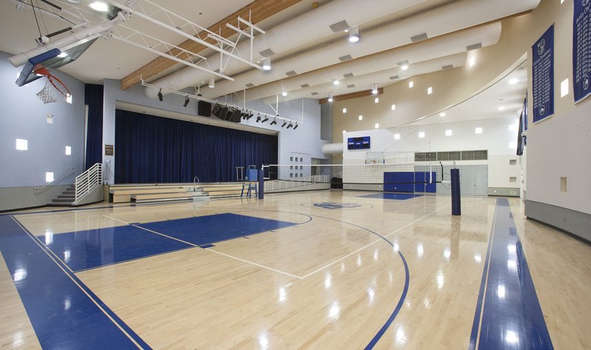 Curtis Elementary School Interior Multipurpose room MATT Construction