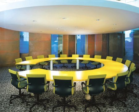 Omnicom Hodes Interior Conference Room MATT Construction