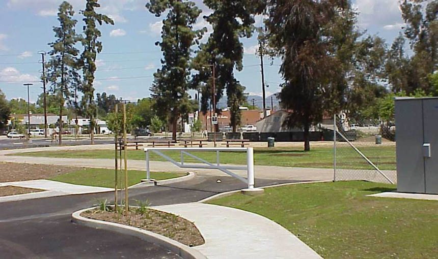 MATT construction YMCA David Potell Memorial Sports Facility Gate