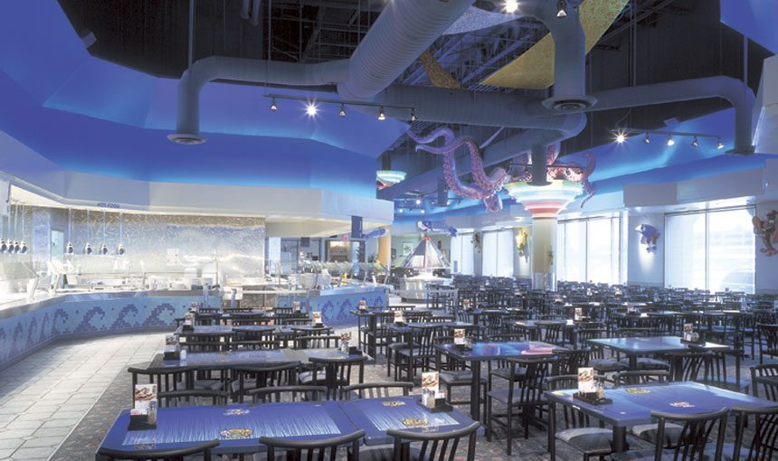 MATT Construction Todai Las Vegas Interior Dining Room