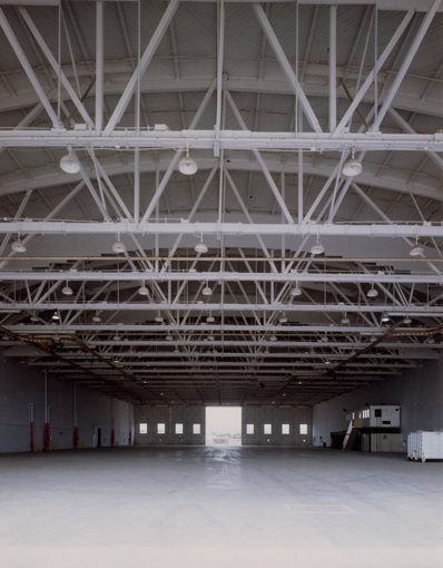 Van Nuys Airport Hangars Interior Front MATT Construction