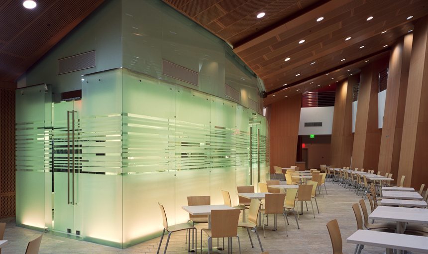 MATT construction Walt Disney Concert Hall Cafe Servery Exterior Glass