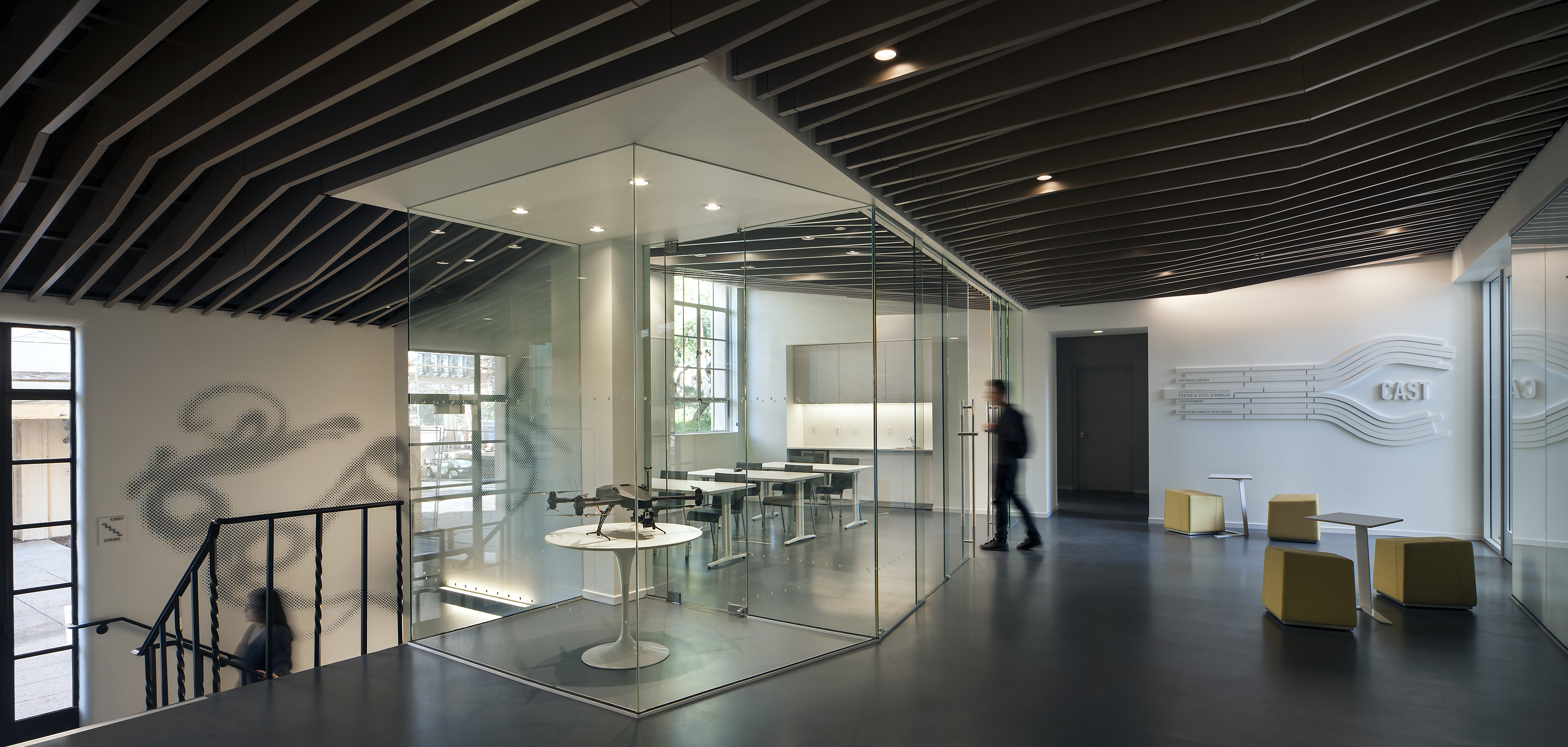 Caltech CAST labs lobby Tom Bonner MATT Construction
