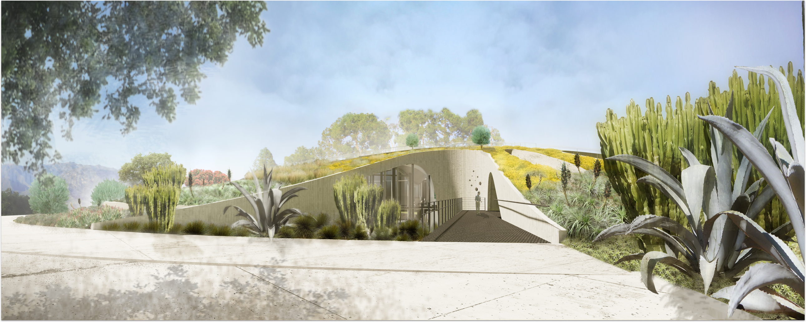 Montecito Residence rendering Shubin Donaldson MATT Construction Montecito