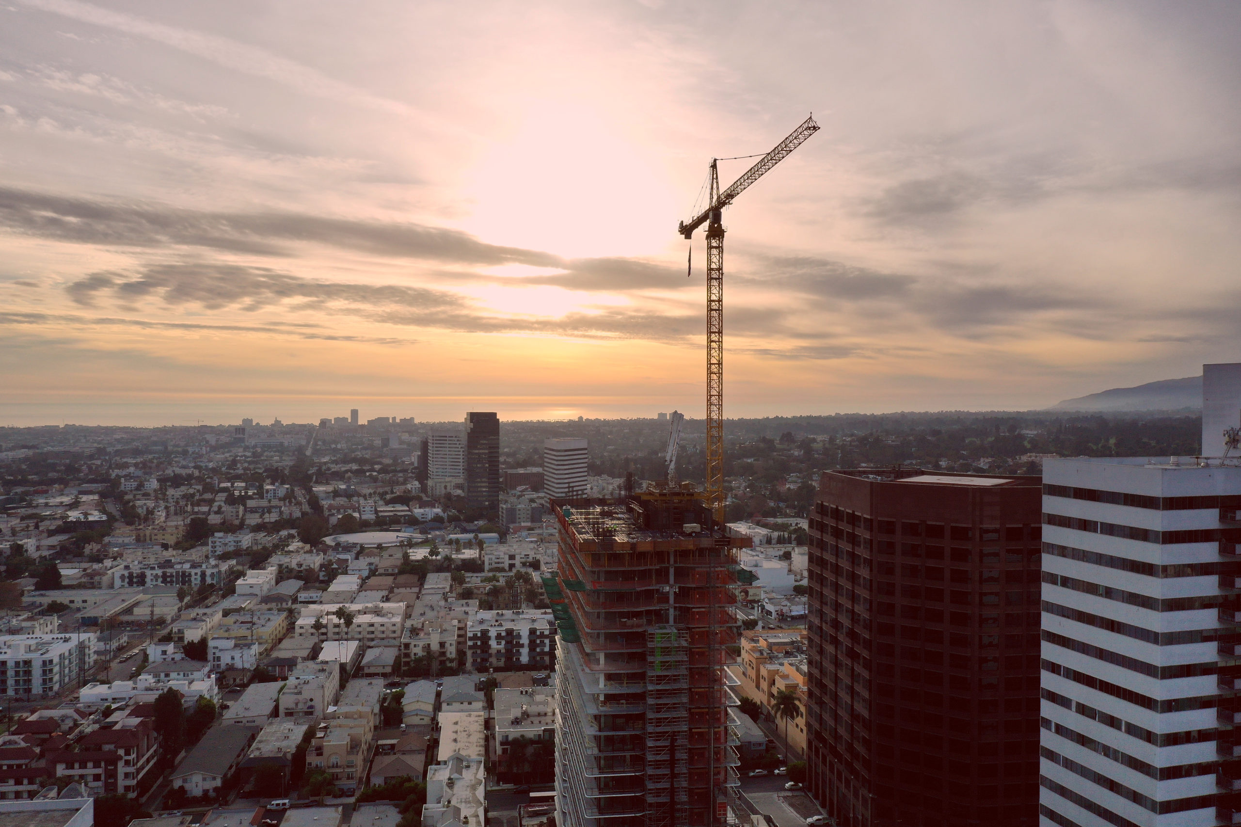 landmark progress sunset