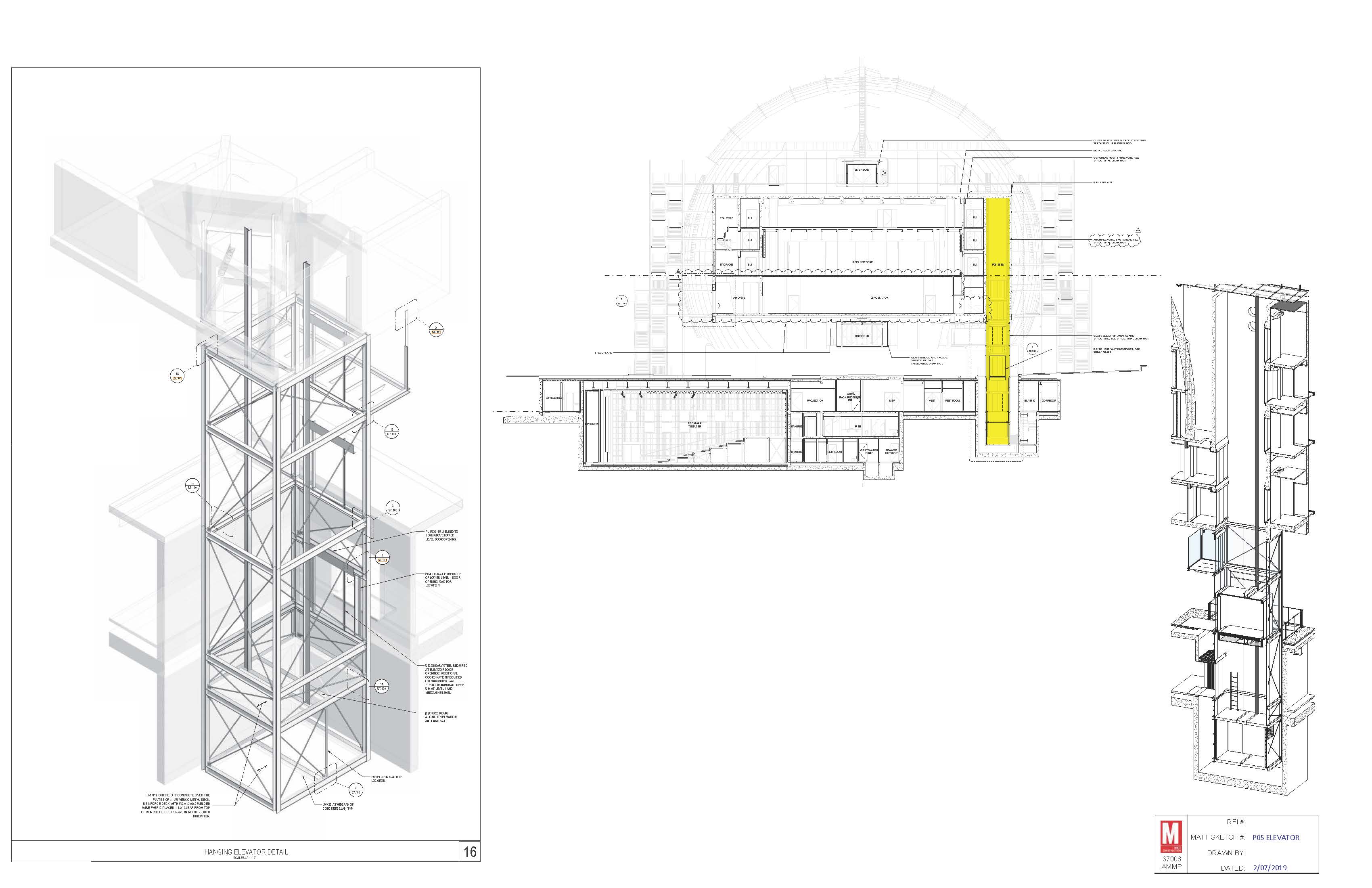 ammp academy museum of motion pictures geffen theater matt construction elevator diagram