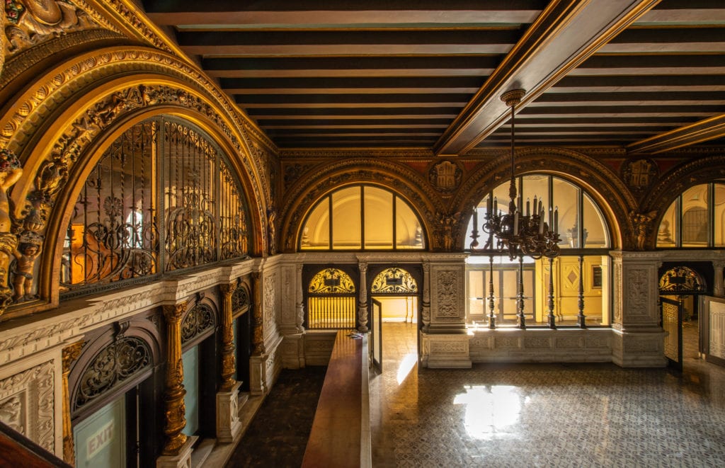 Herald Examiner Building MATT Construction lobby