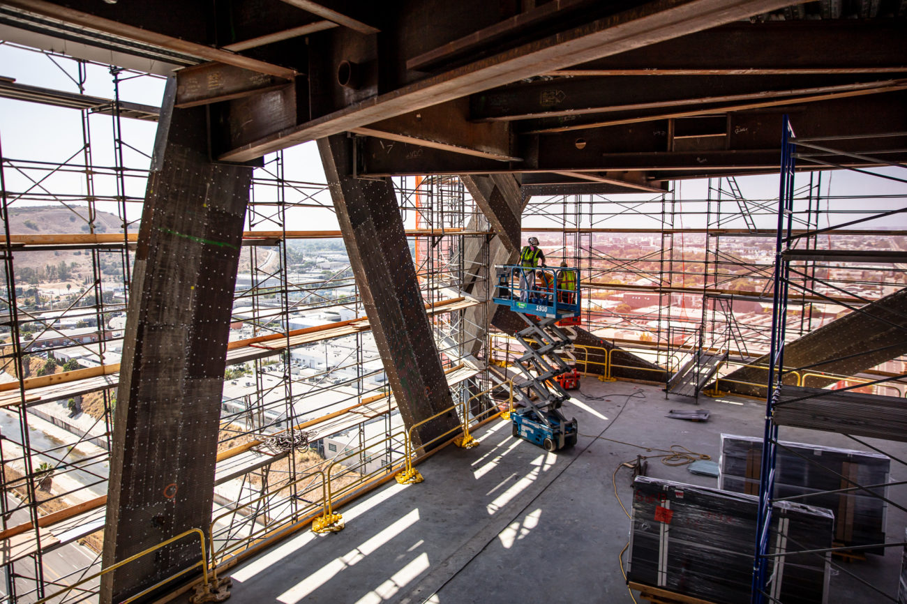 Progress view from inside the (W)rapper
