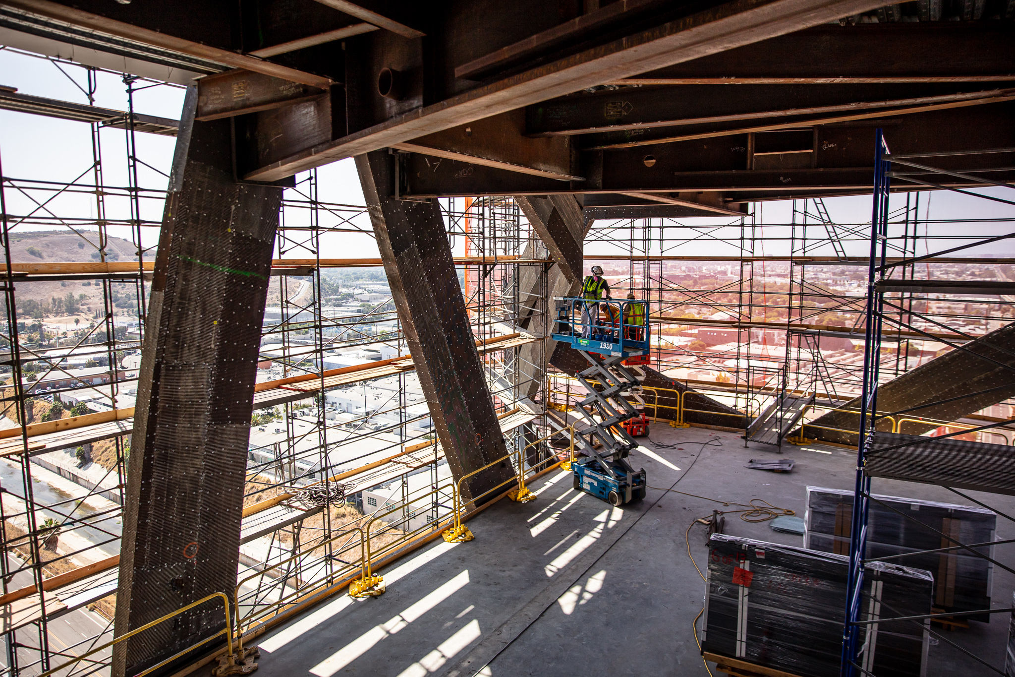 Progress view from inside the (W)rapper