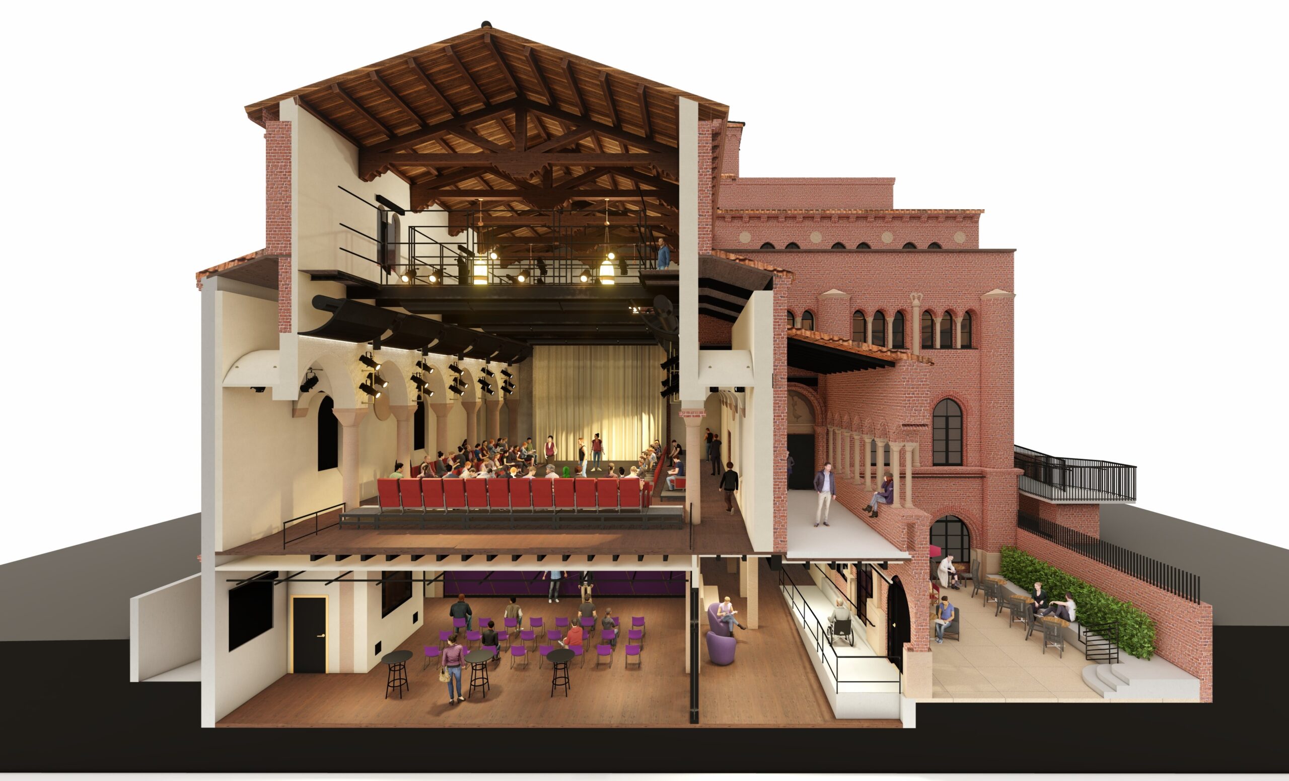 USC Dramatic Arts rendering