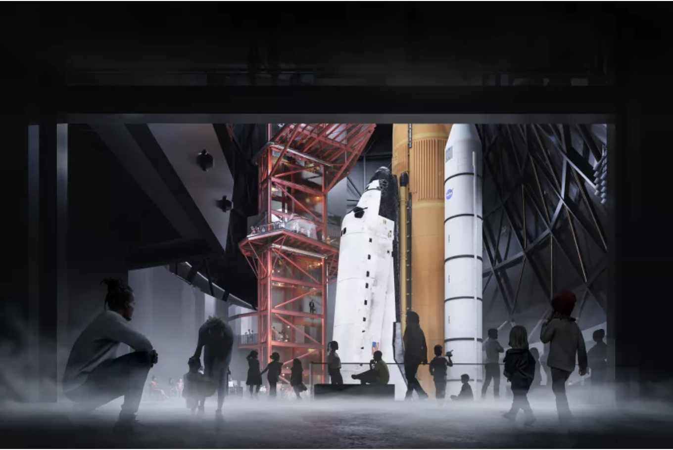 CSC Samuel Oschin Air & Space Center Rendering